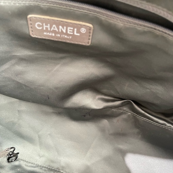 AUTHENTIC Chanel Limited Edition Lady Braid Bowler EUC Black Calfskin leather - Picture 12 of 14